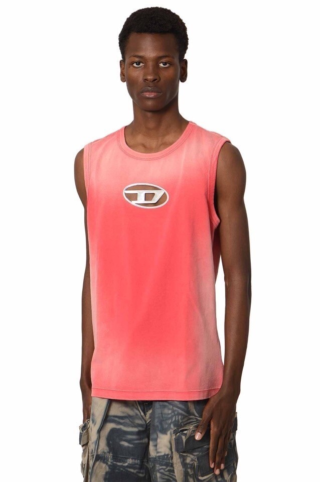 DIESEL T-Brico タンクトップ レッド