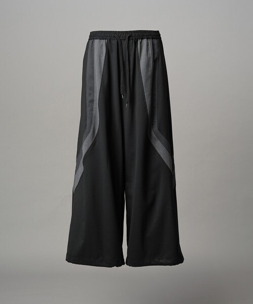 MAISON SPECIAL 《UNISEX》Wool Mixed Prime-Wide Track Pants