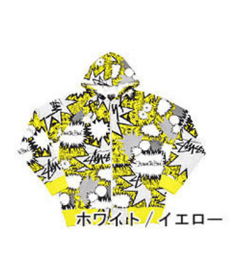 STUSSY STUSSY Pop Shout ジップアップ パーカー