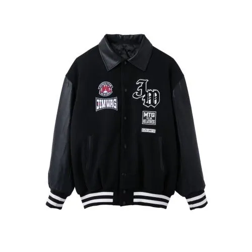 JIMWAG Emblem Varsity Jacket