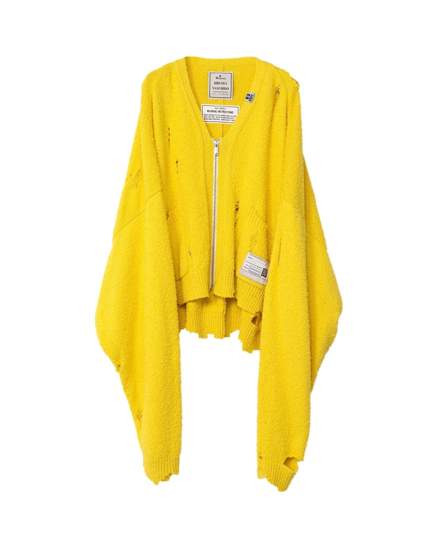 Maison MIHARA YASUHIRO Wide Back Knit Cardigan