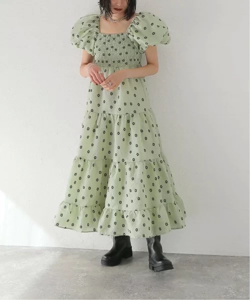 sister jane Pompano Jacquard Midi Dress