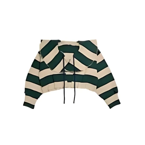 POPPY BORDER KNIT CARDIGAN