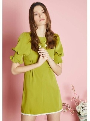 sister jane Lemon Balm Wisteria Dress