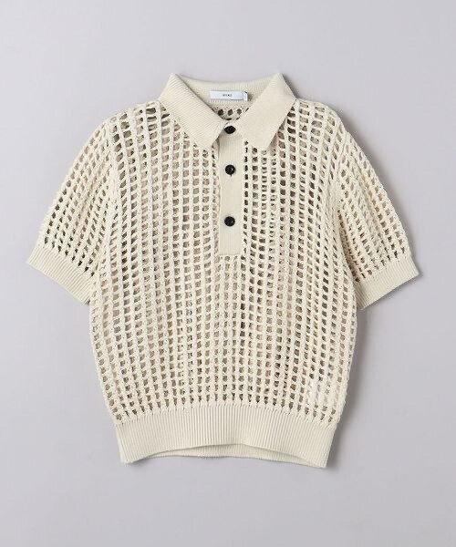HYKE CROCHE ニットプルオーバー