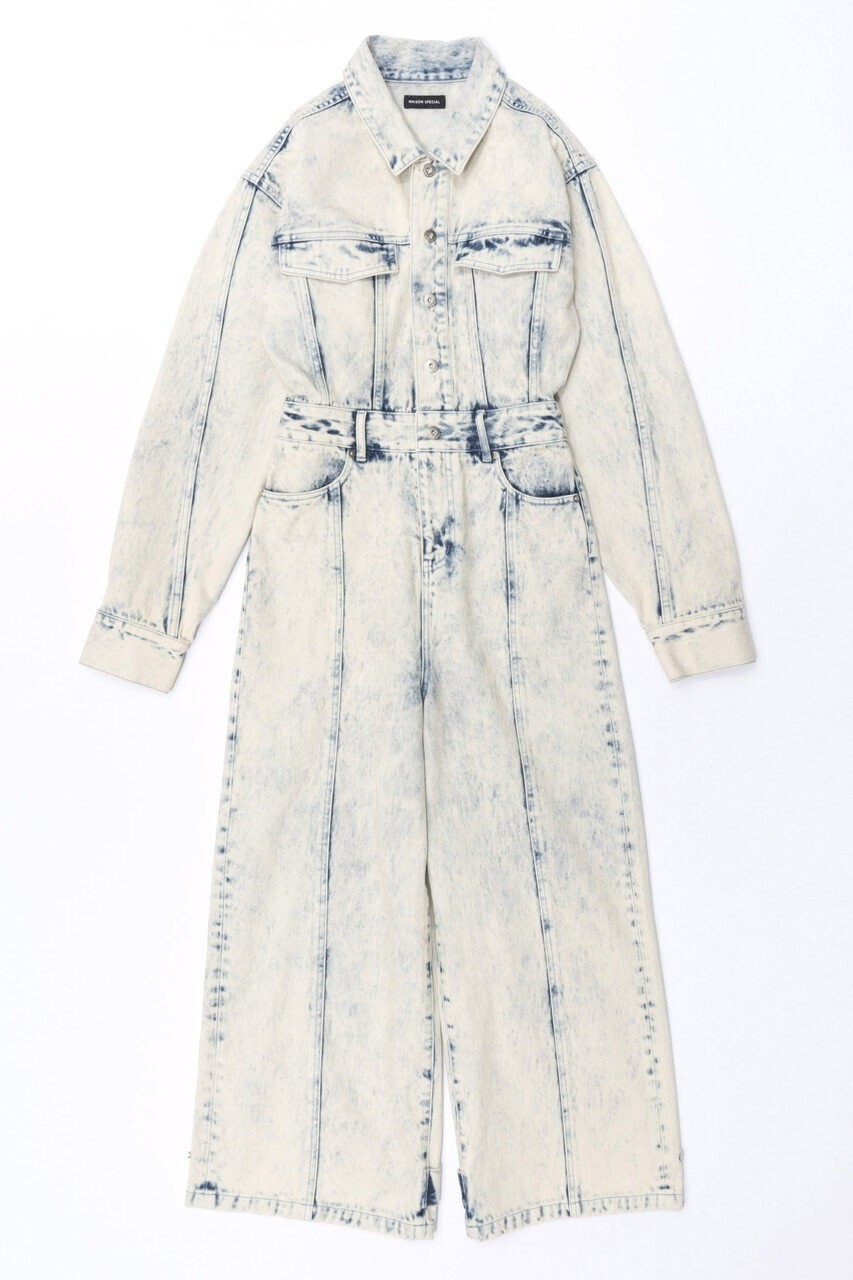 MAISON SPECIAL Denim Jumpsuit/デニムジャンプスーツ