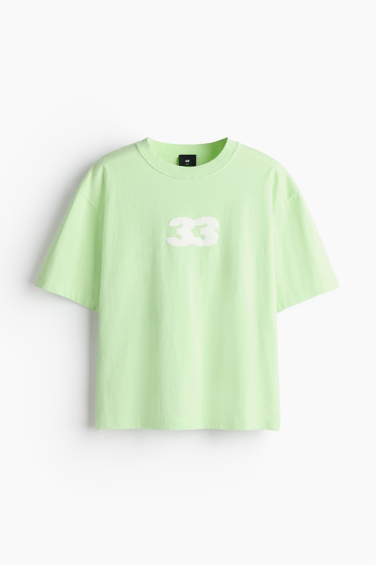 H&M ルーズフィット プリントTシャツ
