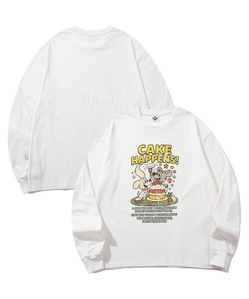HOOK アメリカンカートゥーンキャラクターフロントプリントロンTEE