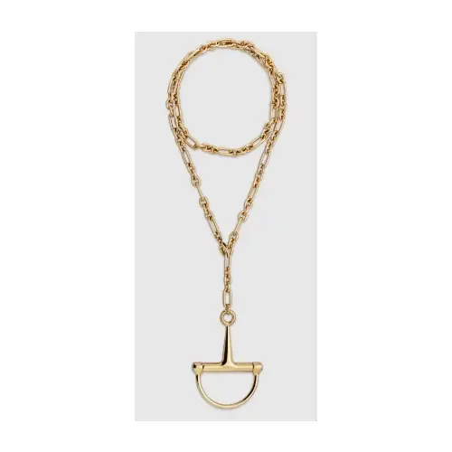 GUCCI ハーフ ホースビット ネックレス