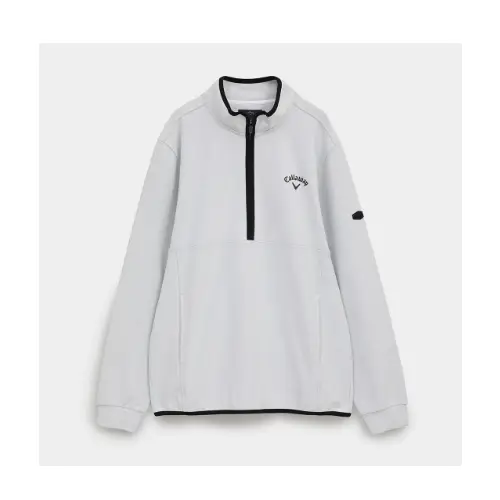 Callaway Golf 裏起毛ハーフジップモックネックシャツ