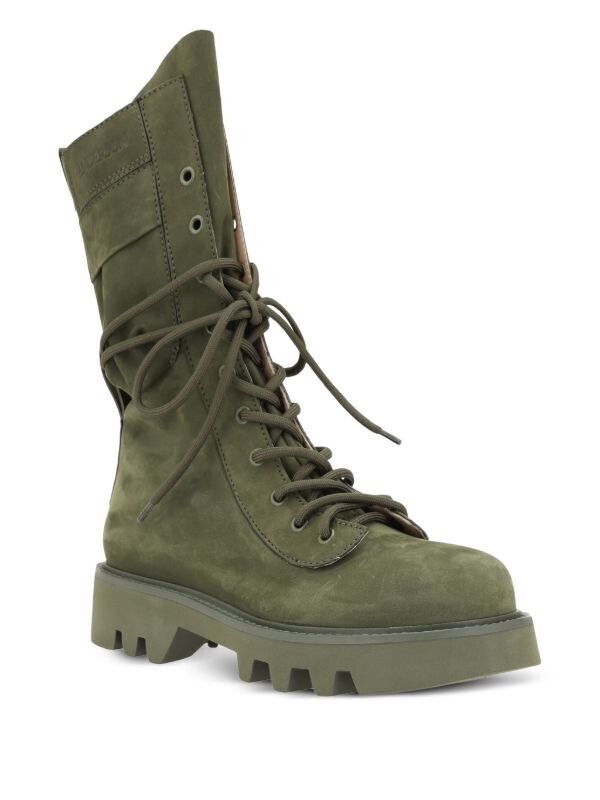 JW Anderson レザー コンバットブーツ