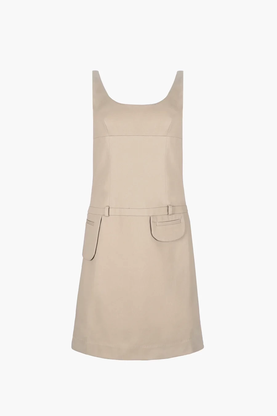 Sandy Liang DARE DRESS IN KHAKI