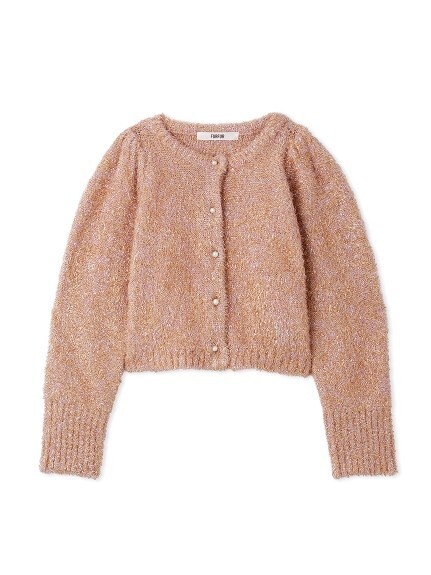 FURFUR シャイニーメタリックカーディガン
