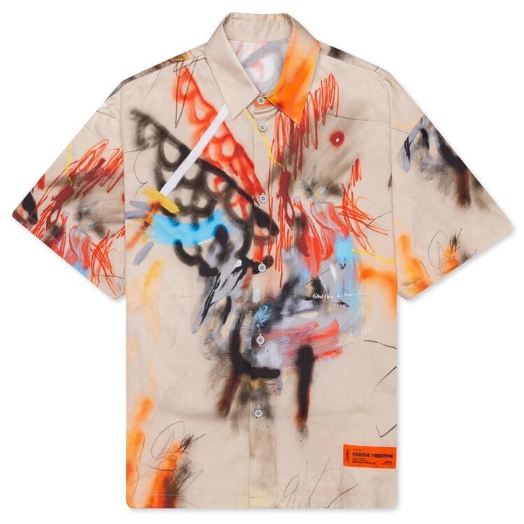 HERON PRESTON ヘロン プレストン X ロバート ナバ ベースボール T シャツ