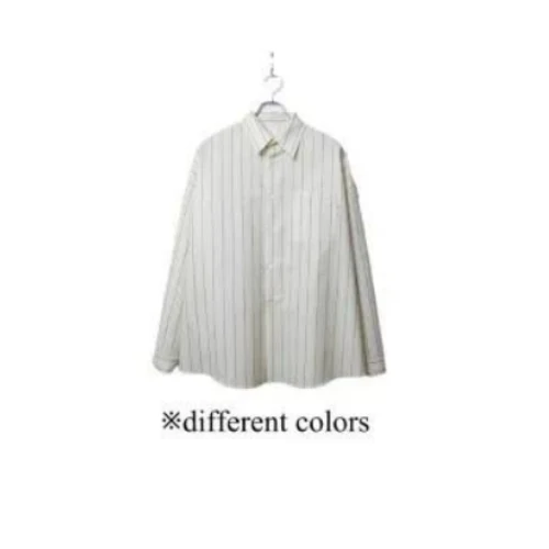 MARNI MA PINSTRIPED FRESCO WOOL SHIRT