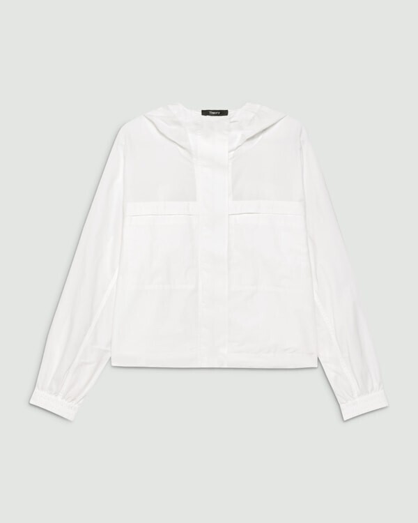 Theory Soft Lawn Gather Back Jacket