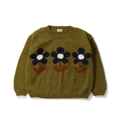 MacMahon Knitting Mills Crew Neck Knit-3Flowers