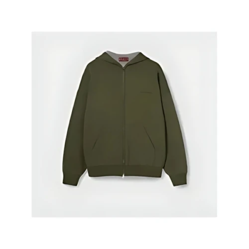 GUCCI Embroidered hooded jersey sweatshirt