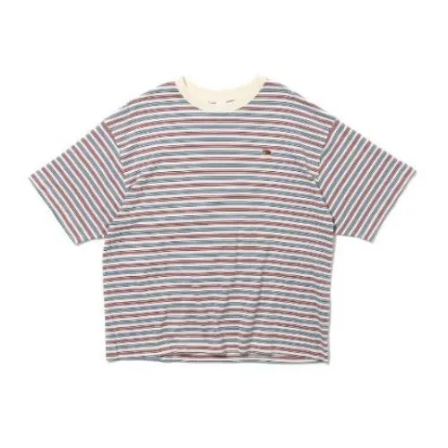 FRUIT OF THE LOOM ピーチ起毛天竺ボーダーTシャツ