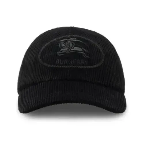 BURBERRY Knight-stamp Corduroy Baseball Hat