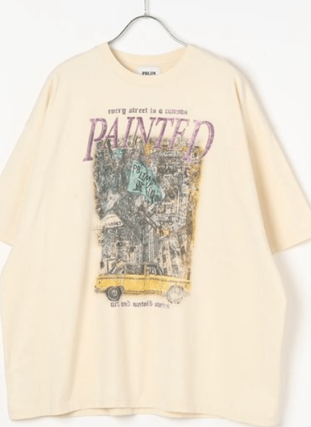 PAGEBOY NYビッグシルエットTシャツ