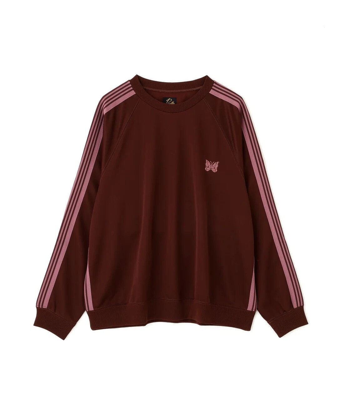 NEEDLES Track Crew Neck Shirt - Poly Smooth RW315