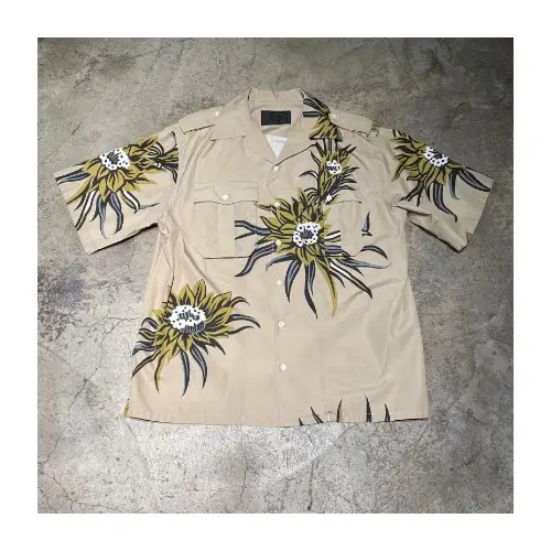 PRADA フローラル ショートスリーブシャツ
