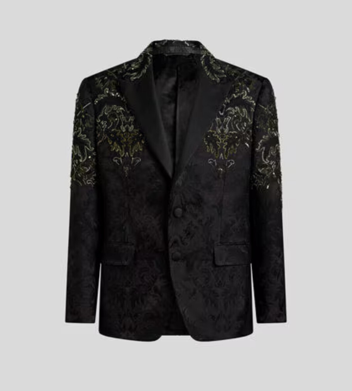 ETRO フローラル エンブロイダリー シングルブレスト ブレザー