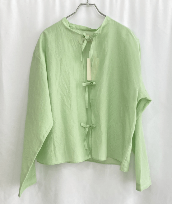 MEYAME COTTON SILK BLOUSE JACKET