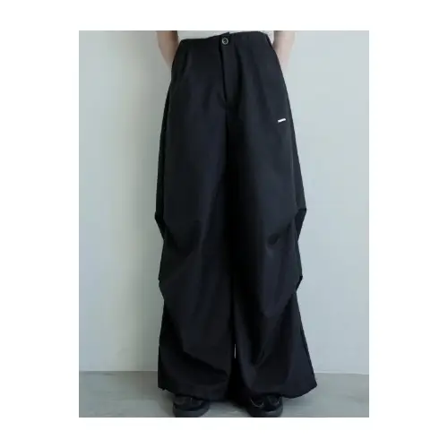 Boka nii ナイロンワイドパンツ