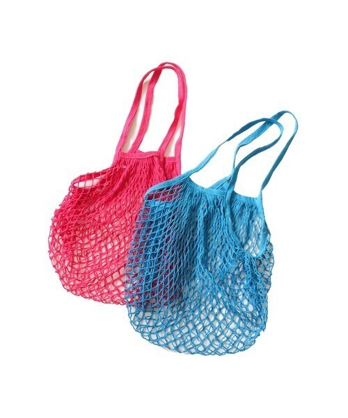 antiqua 2点セットメッシュニットバッグ