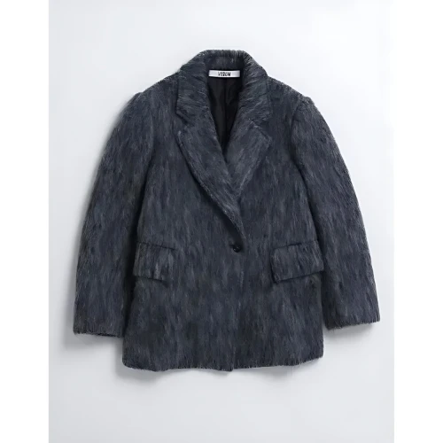 VEQUM SHAGGY JACKET COAT