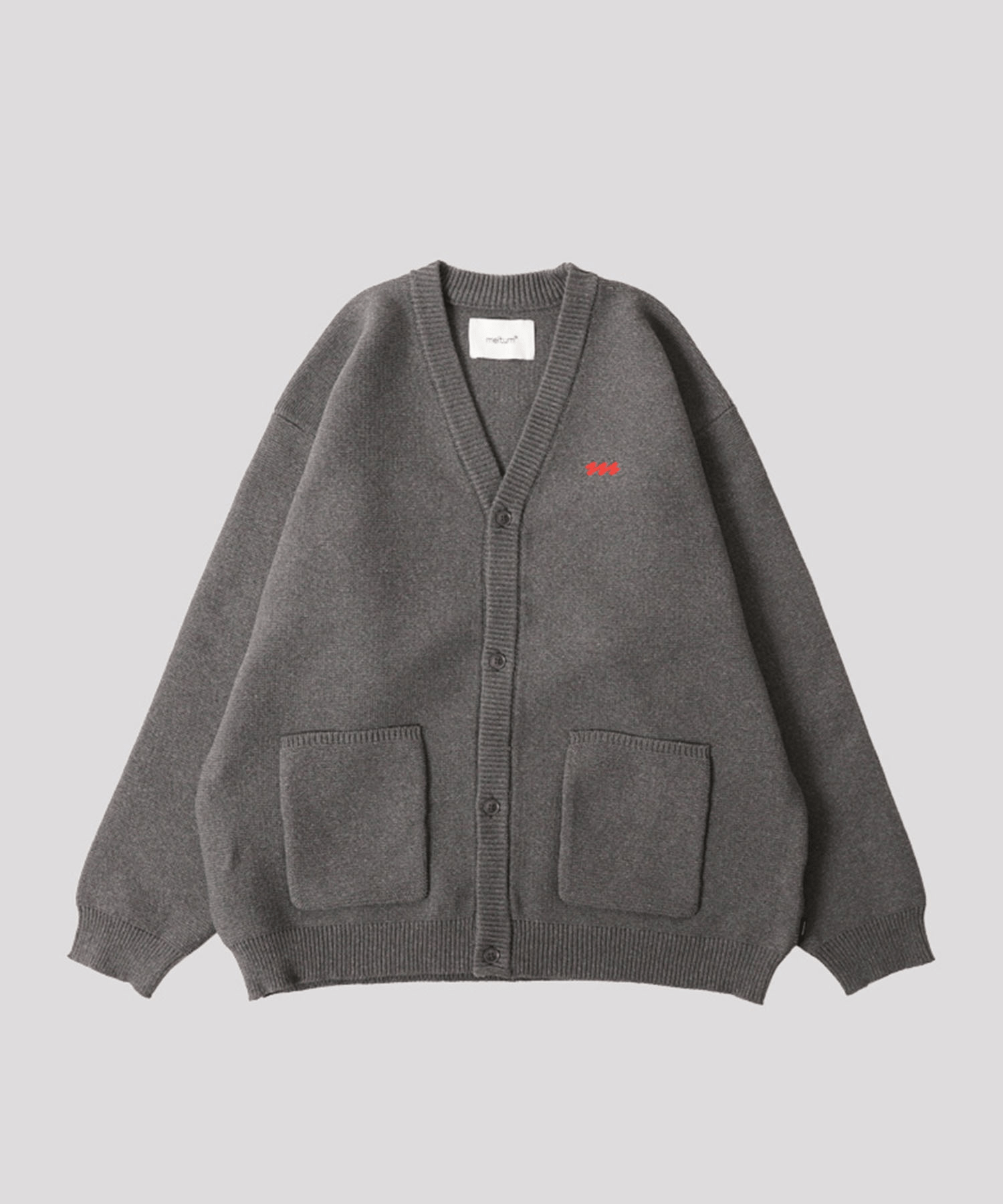 perky room 【meltum】【meltum/メルタム】OP LOGO CARDIGAN - ワンポイントロゴカーディガン
