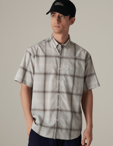 Eddie Bauer ボイジャーフレックス 半袖 シャツ