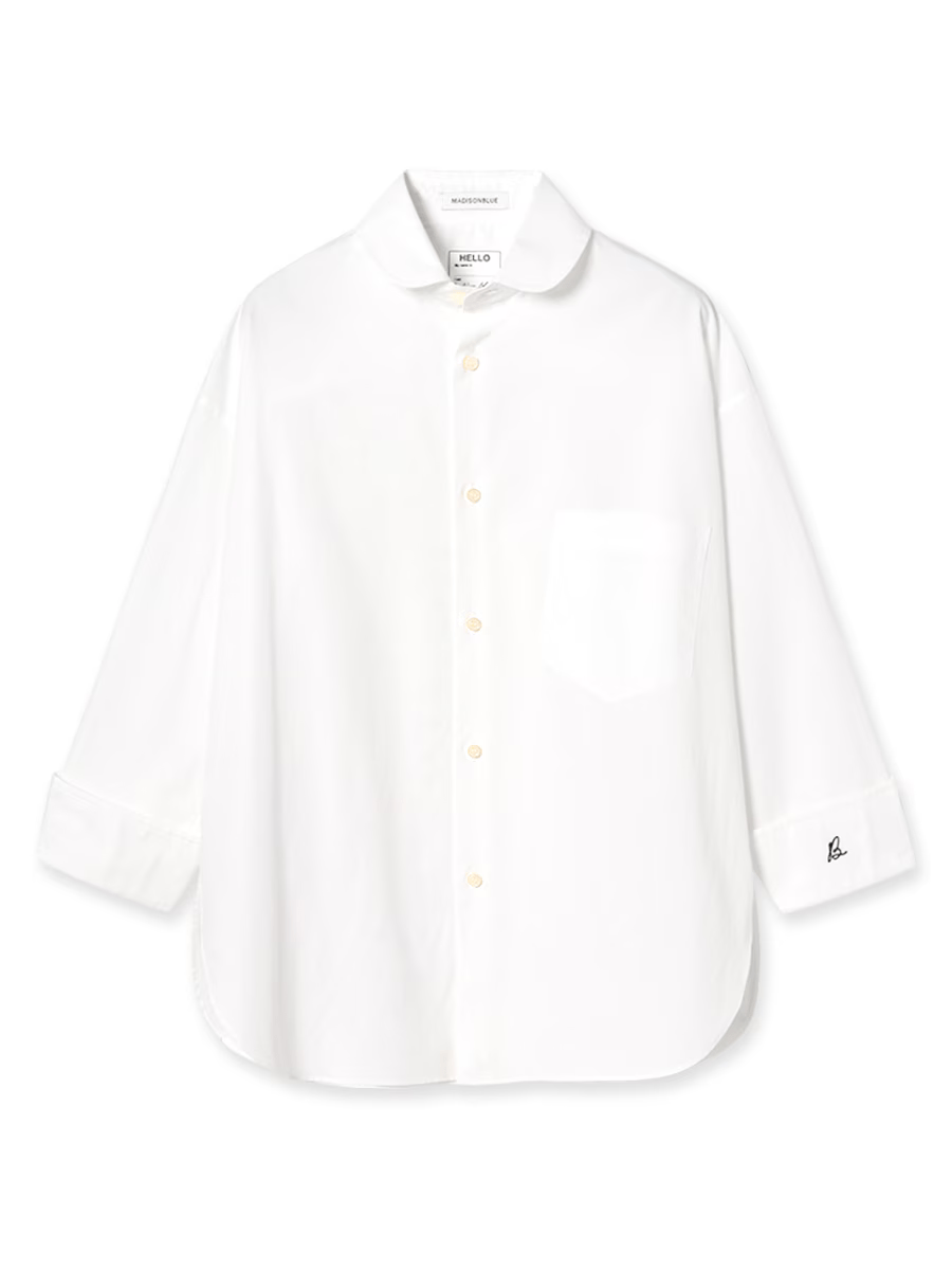 MADISON BLUE J.BRADLEY NARROW ROUND COLLAR SH