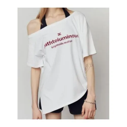 EMODA ルーズネックストリングTシャツ