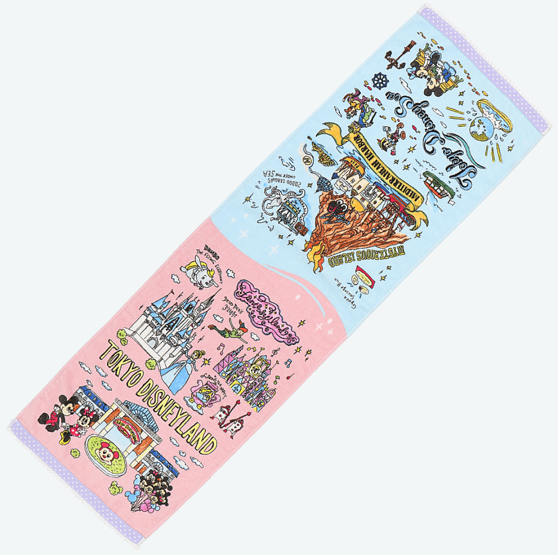 Disney フェイスタオルロング