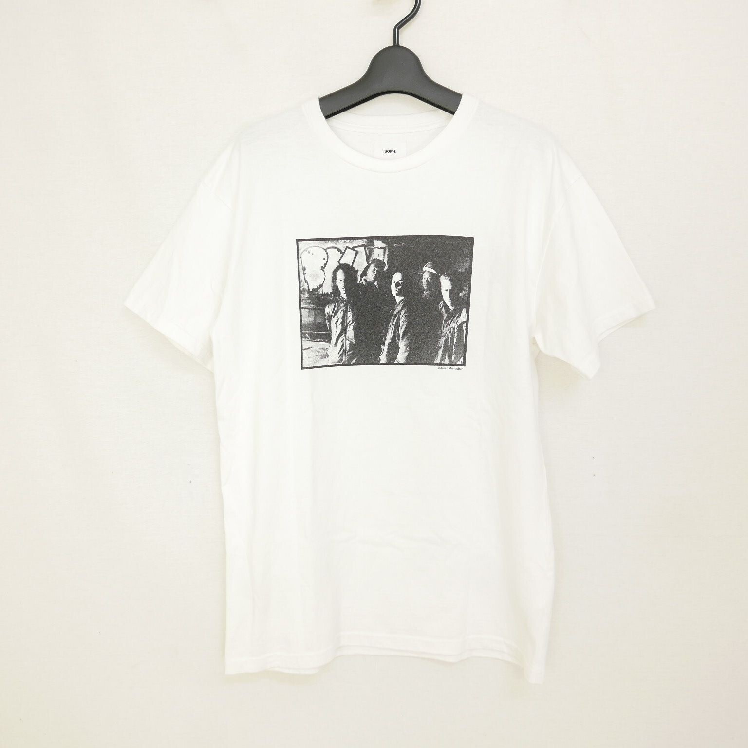 SOPH. THE WILD BUNCH PHOTO TEE NO.1 コラボ クルーネック プリント コットン半袖 Tシャツ