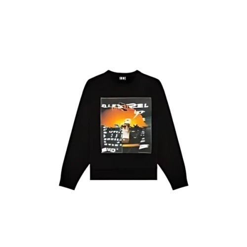 DIESEL クルーネック デジタルプリント