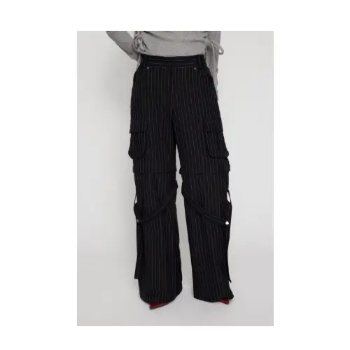 LAGUA GEM STRIPE CARGO スラックス