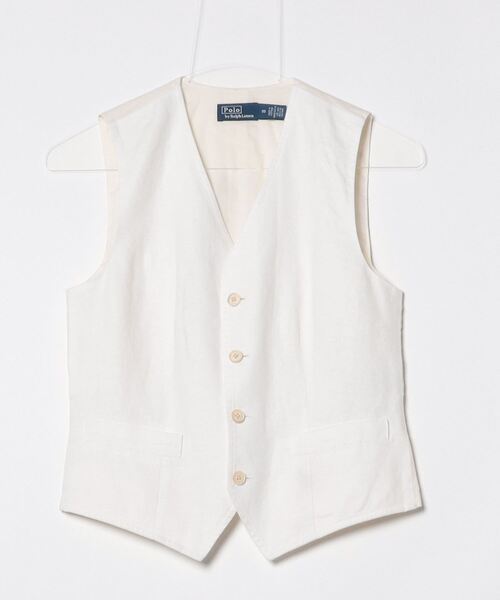 POLO RALPH LAUREN リネンコットン ベスト