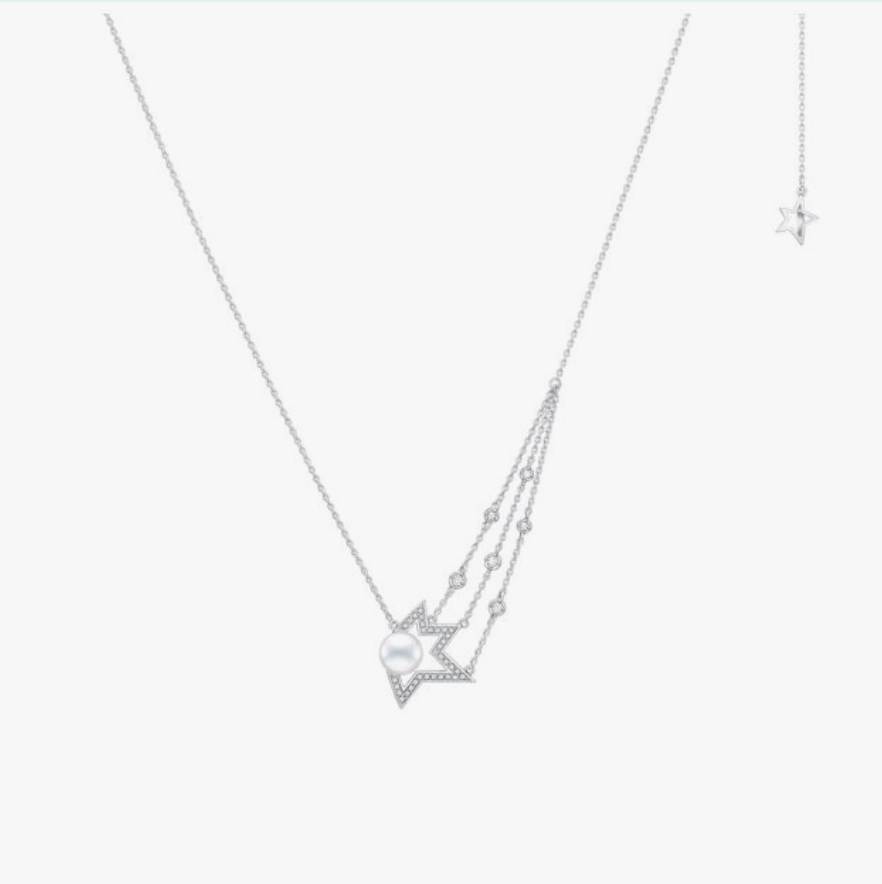 TASAKI コメット プラス ダイヤモンド パヴェ ネックレス