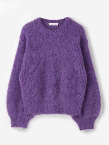Cruciani モヘアブレンド クルーネックニット