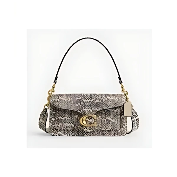 COACH タビー　ショルダー　バッグ　２６・スネークスキン