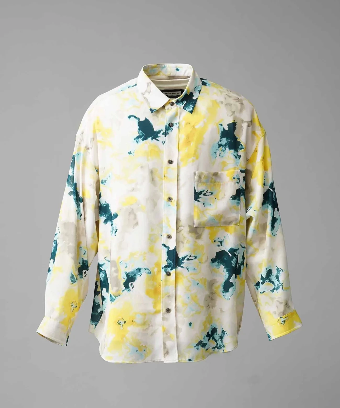 MAISON SPECIAL ORIGINAL GRAPHIC Prime-Over Regular Collar Shirt