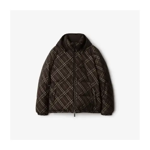 BURBERRY リバーシブル チェック スノードン ダウンジャケット