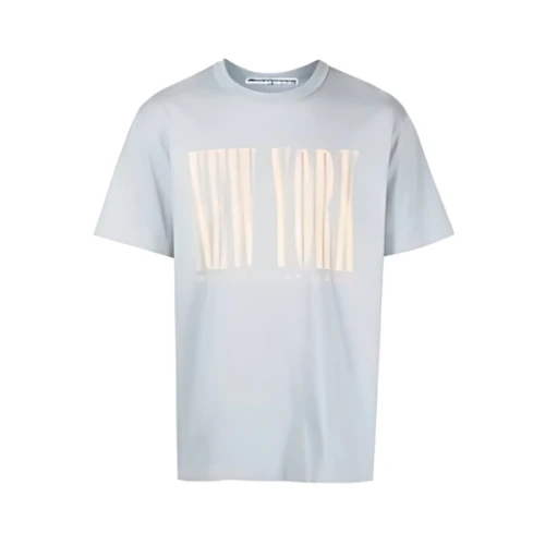 Alexander Wang コンパクトジャージー nyパフ グラフィックtシャツ