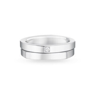 HARRY WINSTON インフィニット・ワンラウンド・ウェディングバンド