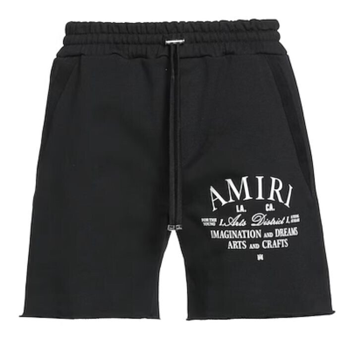 AMIRI ロゴ入りショートパンツ ブラック