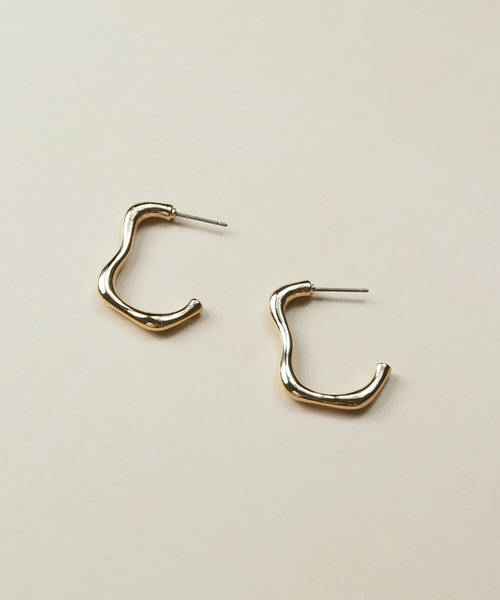 VATSURICA 【m-320P①(GD)】《mia trim》シンプルメタルピアス4